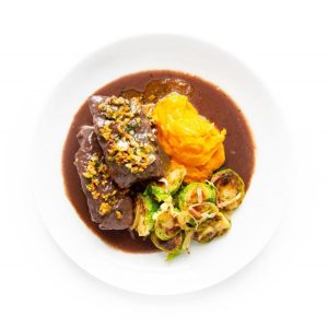 Red Wine Short Ribs with Maple Whipped Sweet Potatoes - 4 Pack