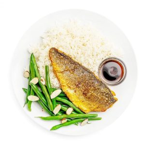 Seared Sea Bass with Tamari Chili Sauce - 4 Pack